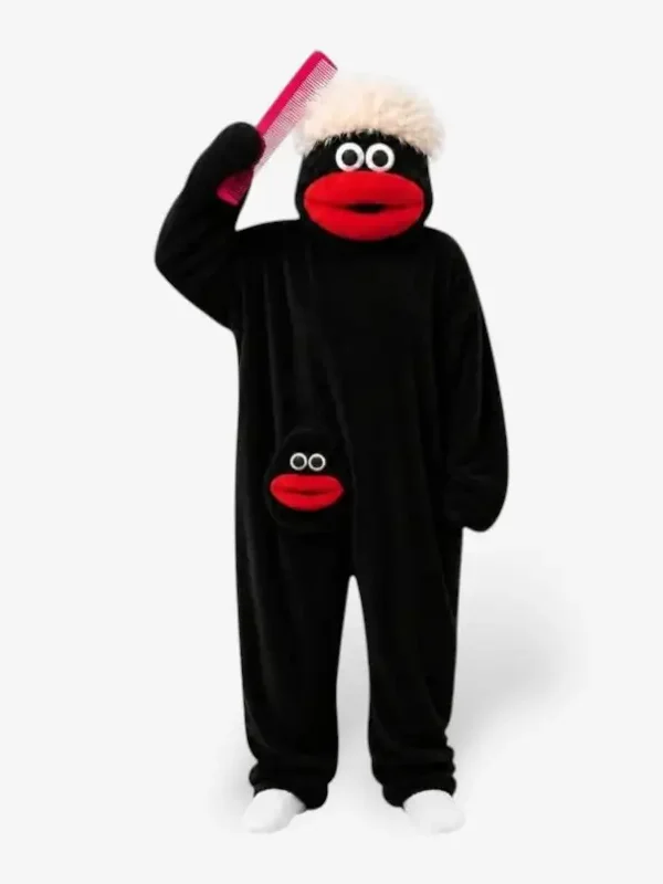 Big mouth monster pajamas