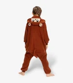 Monkey kigurumi back tail