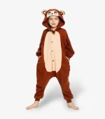 Monkey Onesie For Kids