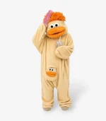 Orange funny mascot costume