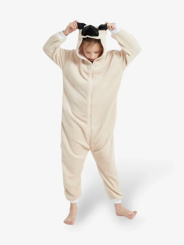 Pug Dog Onesie For Kids