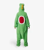 Dinosaur kigurumi adult back