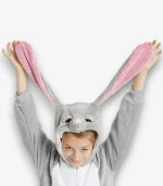 Gray animal sleepwear hood