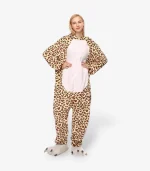 Leopard kigurumi adult fit
