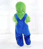 Luigi Baby Kigurumi back view