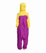 Wario Kigurumi For Adults back view