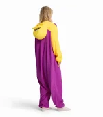 Wario Pajamas For Adults side back view